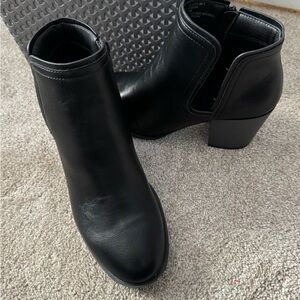 Black Ankle Boots NEVER WORN